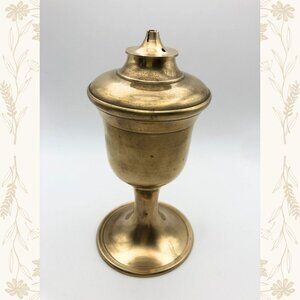 Vintage Brass Oil Lamp